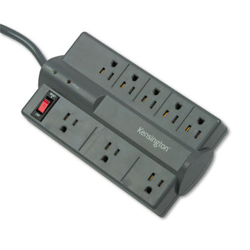 Kensington® Guardian Premium Surge Protector, 8 Outlets, 6 Ft Cord, 1080 Joules, Gray freeshipping - TVN Wholesale